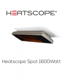 Heatscope spot 1600 W black titan